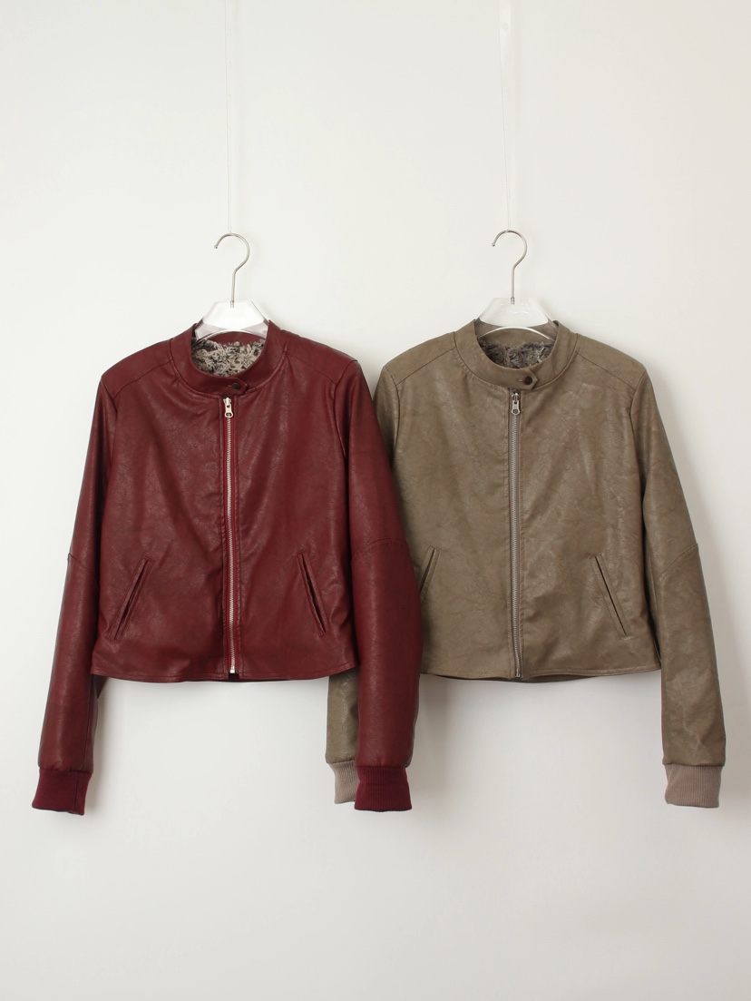 TEXTURE韓國代購㊣女裝新款熱賣人氣真品推薦時尚夾克兩面可穿TEXTURE夾克