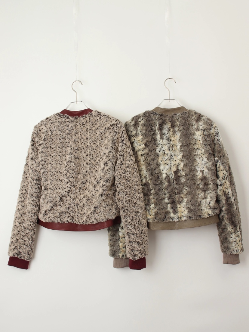 TEXTURE韓國代購㊣女裝新款熱賣人氣真品推薦時尚夾克兩面可穿TEXTURE夾克