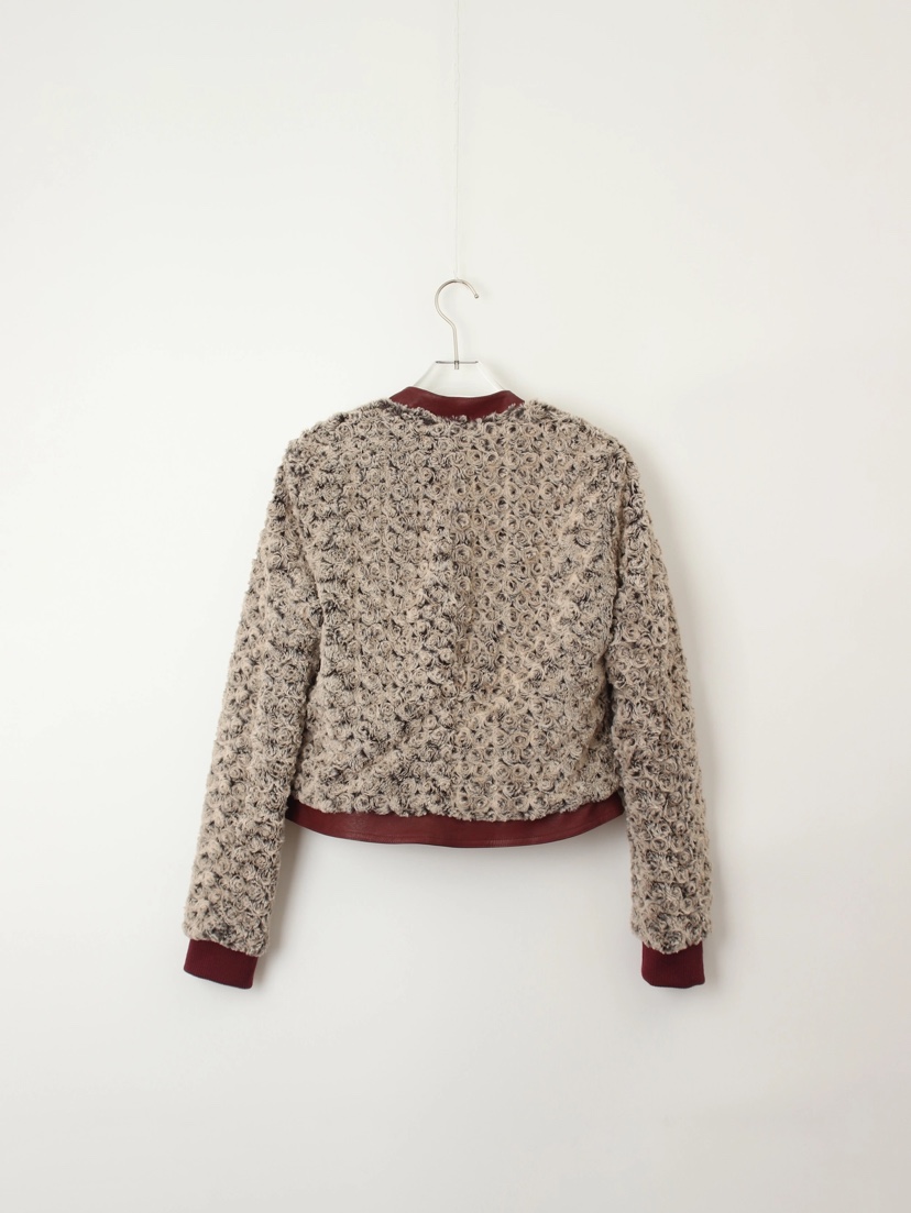 TEXTURE韓國代購㊣女裝新款熱賣人氣真品推薦時尚夾克兩面可穿TEXTURE夾克