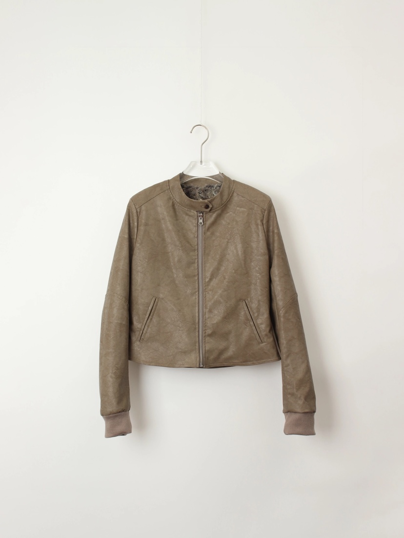 TEXTURE韓國代購㊣女裝新款熱賣人氣真品推薦時尚夾克兩面可穿TEXTURE夾克圖色1