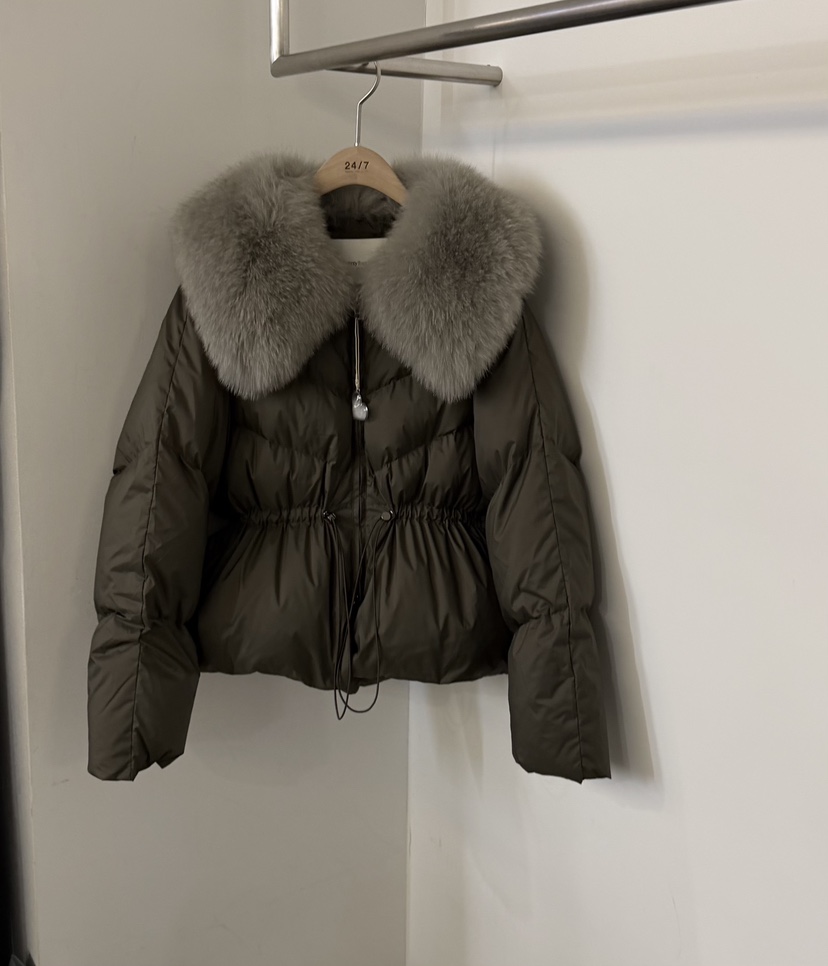 TWENTY FOUR SEVEN24-7東大門㊣代購女裝新品時尚短款羽絨服絨TEWNTY FOUR SEVEN24-7短款羽絨服圖色1