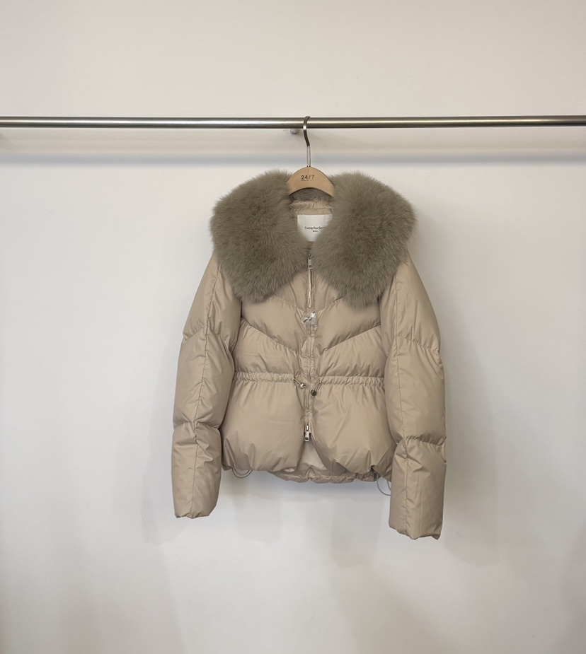 TWENTY FOUR SEVEN24-7東大門㊣代購女裝新品時尚短款羽絨服絨TEWNTY FOUR SEVEN24-7短款羽絨服圖色3