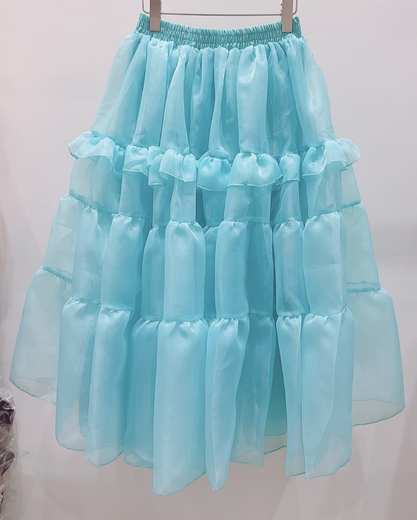 AWESOME-P東大門㊣直郵女士新款真品職業休閑人氣25秋冬長裙AWESOME-P長裙圖色1