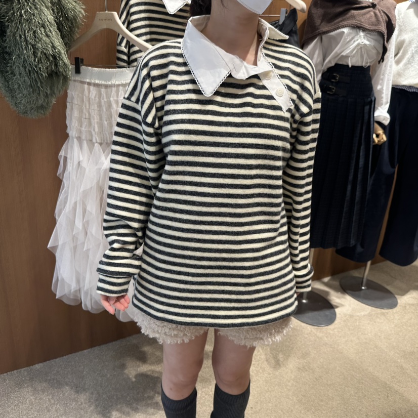 REPERTORY韓國代購㊣女裝新品休閑職業時尚人氣推薦25秋冬針織衫REPERTORY針織衫圖色2