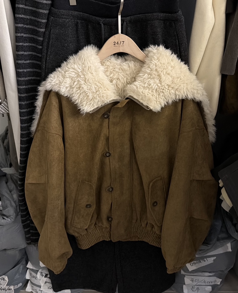 TWENTY FOUR SEVEN24-7東大門㊣直郵女士新品25秋冬夾克TEWNTY FOUR SEVEN24-7夾克