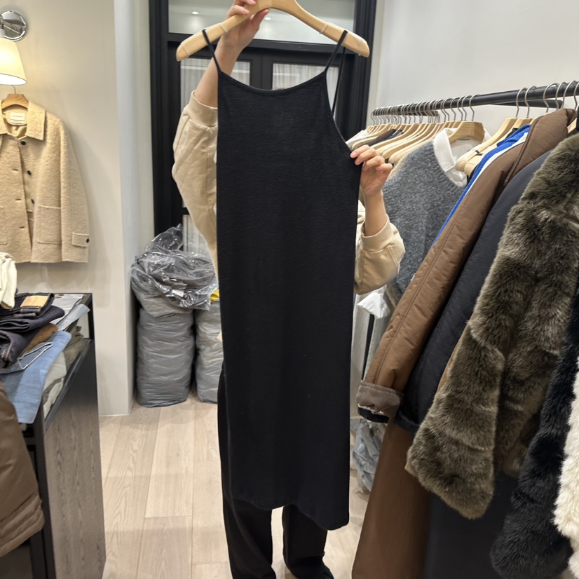 NOTTINGHAM東大門㊣代購女裝新品推薦人氣真品職業熱賣連衣裙NOTTINGHAM連衣裙圖色3黑色