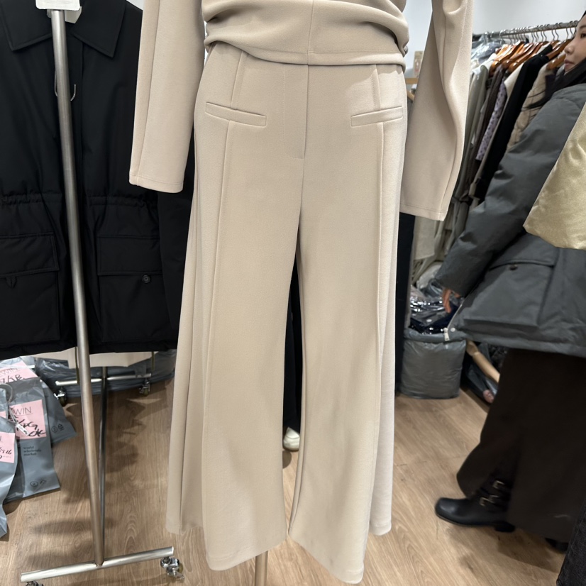 LEWIN韓國代購㊣女士新品職業休閑熱賣25秋冬時尚人氣休閑褲LEWIN休閑褲圖色1