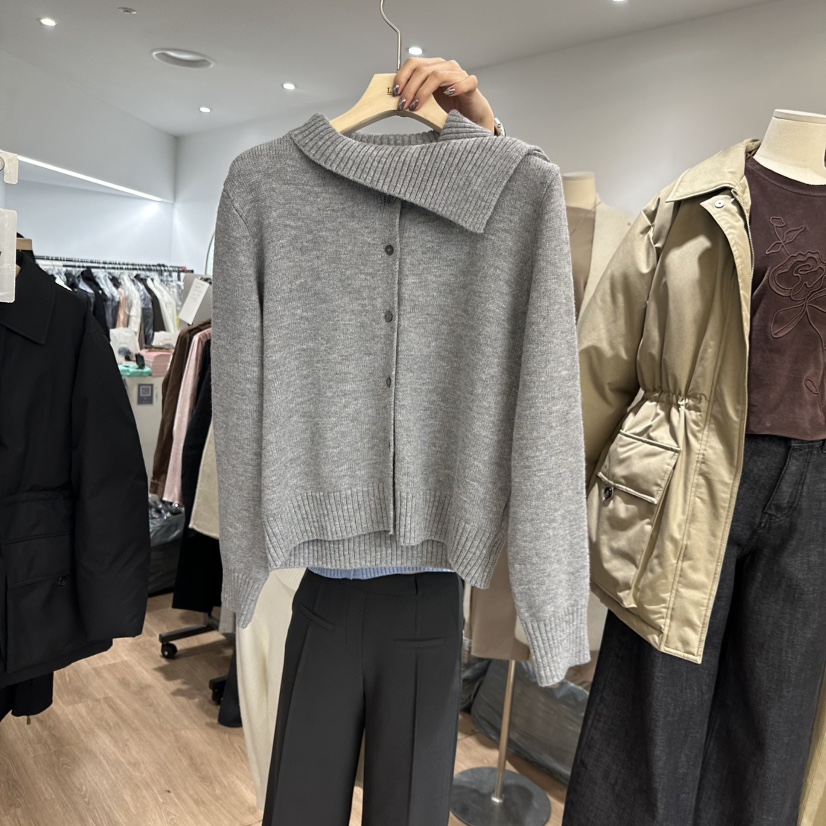 LEWIN東大門㊣實拍女士新款休閑人氣熱賣真品25秋冬時尚針織衫LEWIN針織衫圖色2