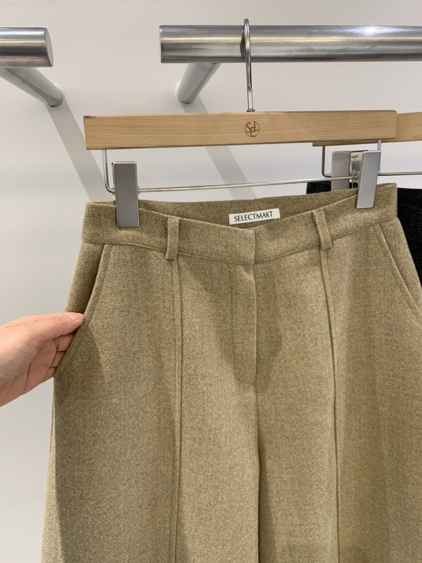 SELECT MARKET韓國直郵㊣女士新品人氣25秋冬時尚休閑休閑褲SELECT MARKET休閑褲