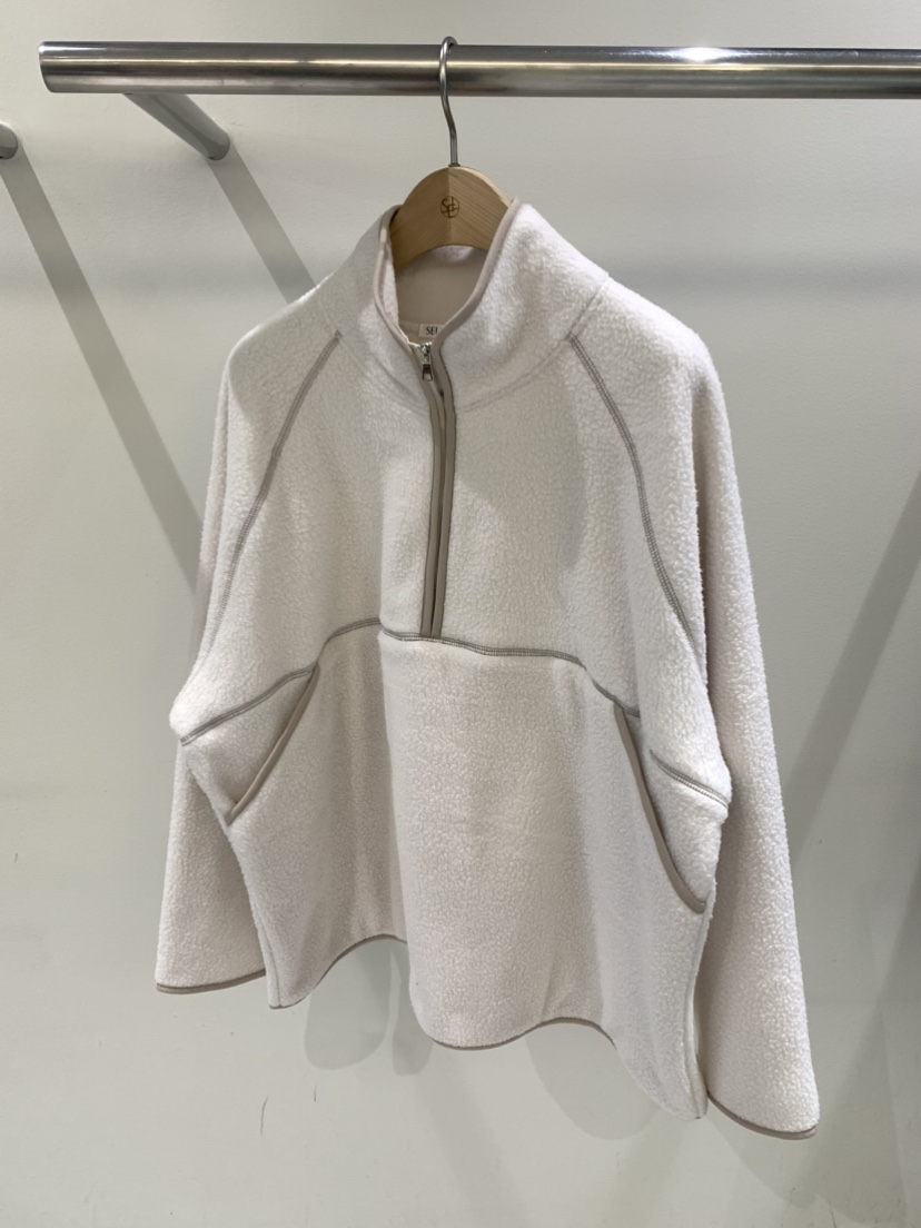 SELECT MARKET韓國直郵㊣女裝新款職業熱賣人氣衛衣抓絨拉鏈SELECT MARKET衛衣圖色1