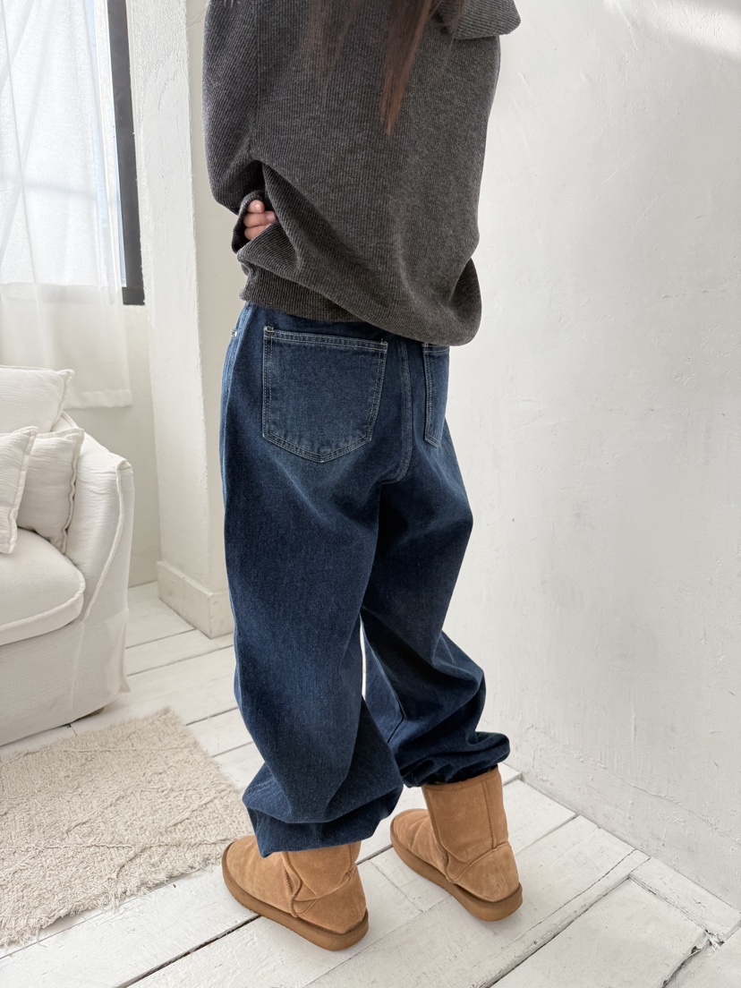 EOMPIT東大門㊣代購女裝新款真品職業休閑人氣25秋冬牛仔褲EOMPIT牛仔褲