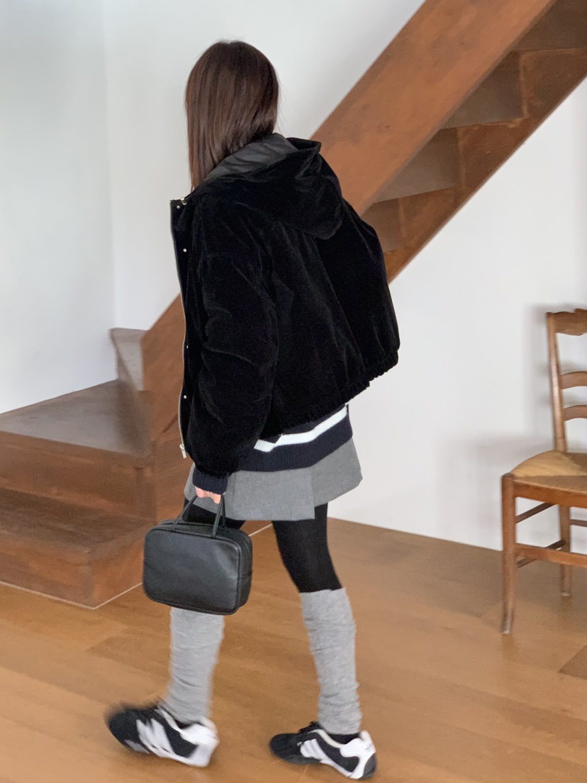 BAKING POWDER東大門㊣代購女裝新品真品休閑推薦短款棉服BAKING POWDER短款棉服