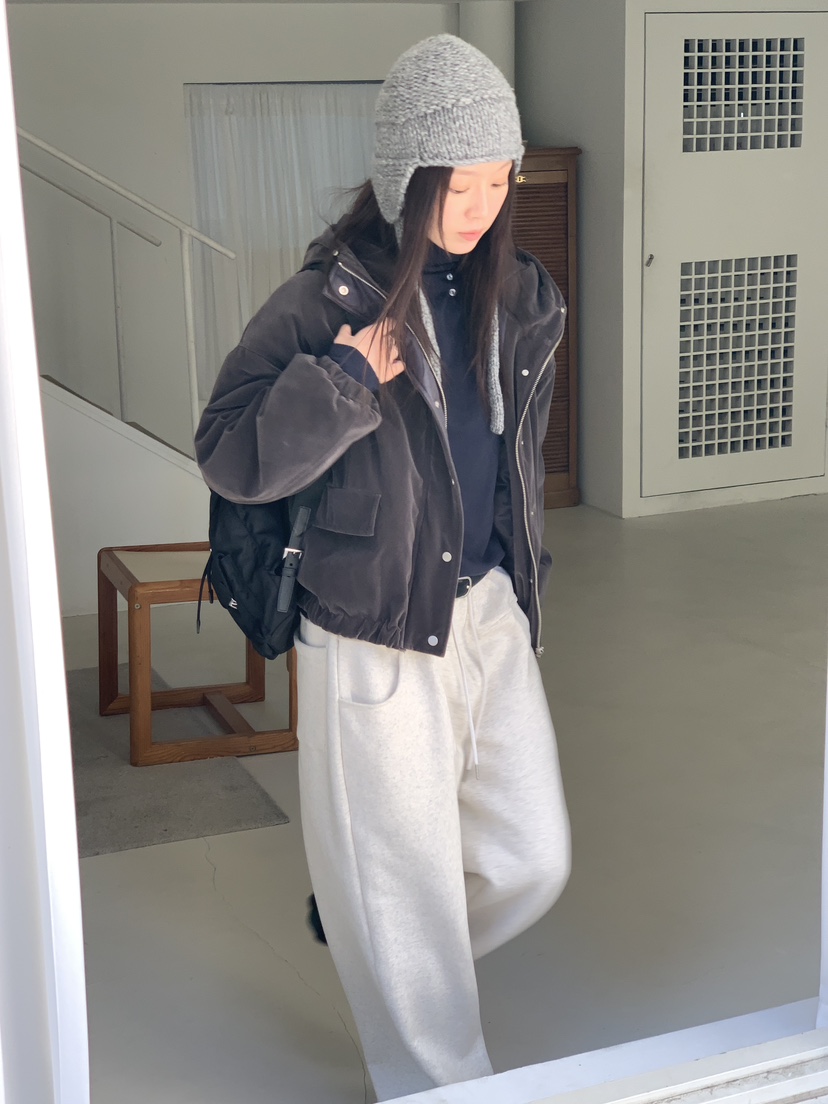 BAKING POWDER東大門㊣代購女裝新品真品休閑推薦短款棉服BAKING POWDER短款棉服