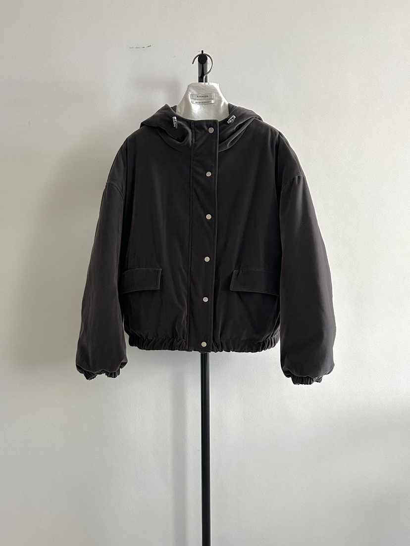 BAKING POWDER東大門㊣代購女裝新品真品休閑推薦短款棉服BAKING POWDER短款棉服圖色1