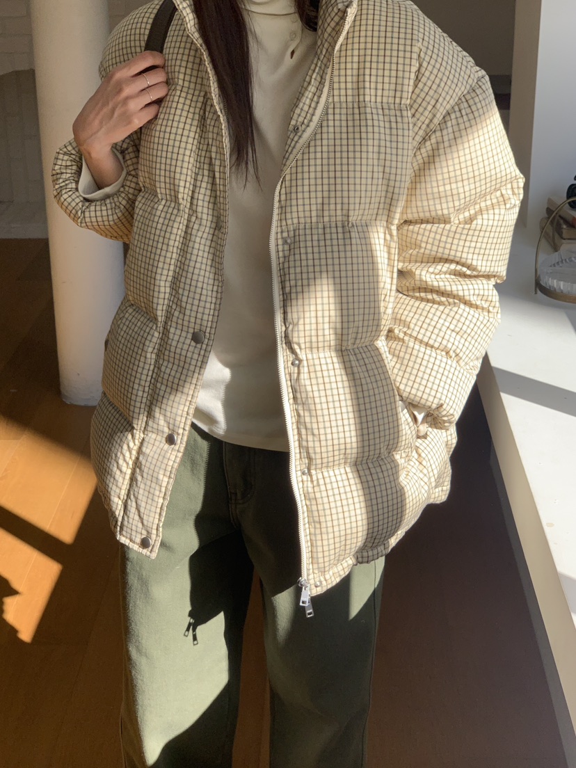 BAKING POWDER韓國代購㊣女裝新款時尚熱賣短款羽絨服填充BAKING POWDER短款羽絨服