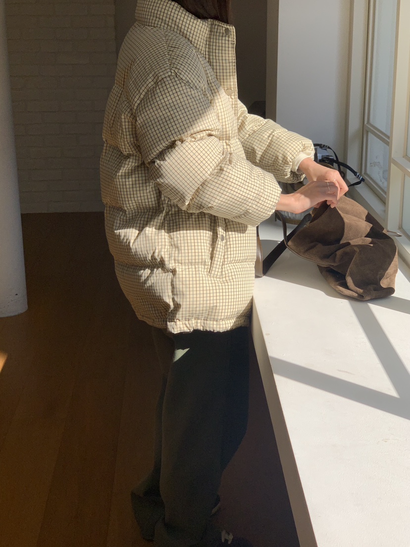 BAKING POWDER韓國代購㊣女裝新款時尚熱賣短款羽絨服填充BAKING POWDER短款羽絨服