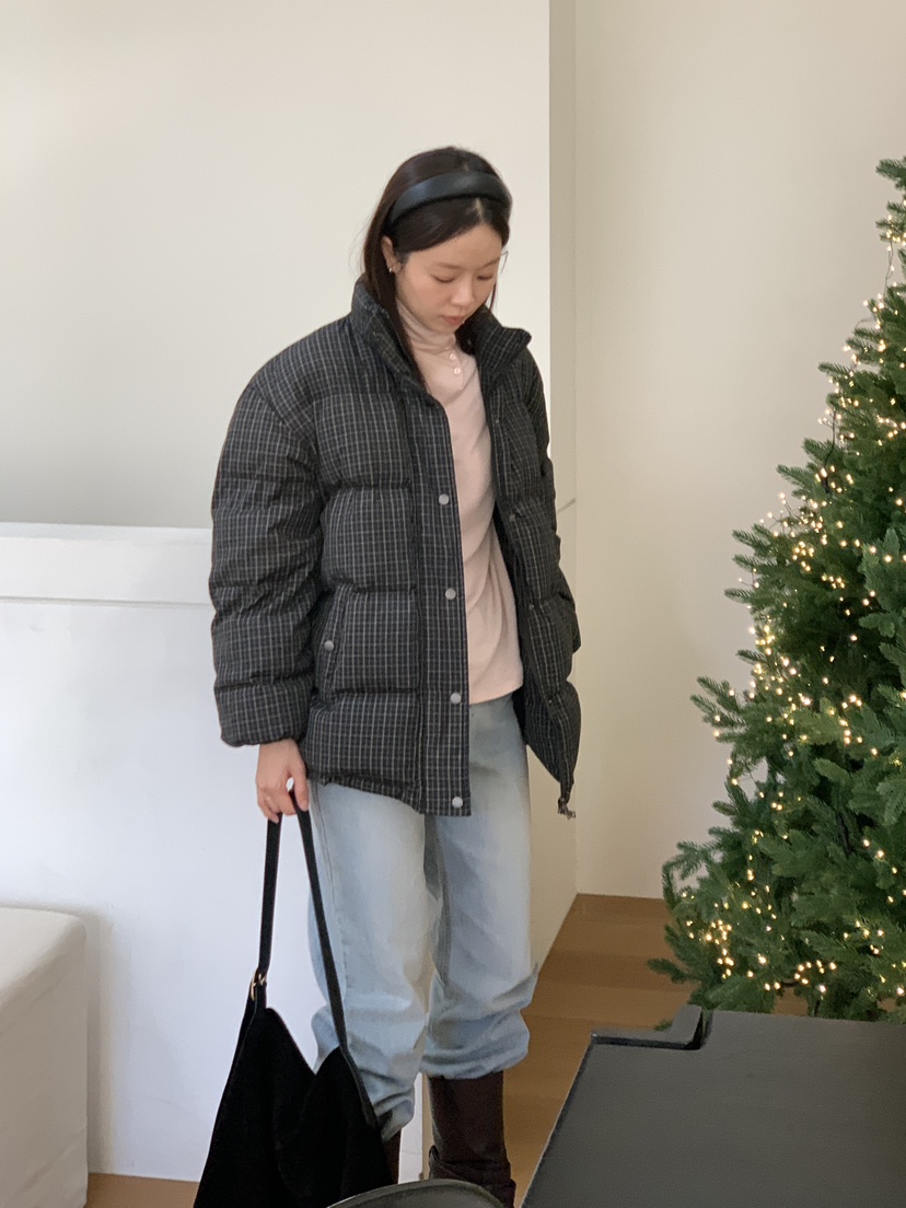 BAKING POWDER韓國代購㊣女裝新款時尚熱賣短款羽絨服填充BAKING POWDER短款羽絨服