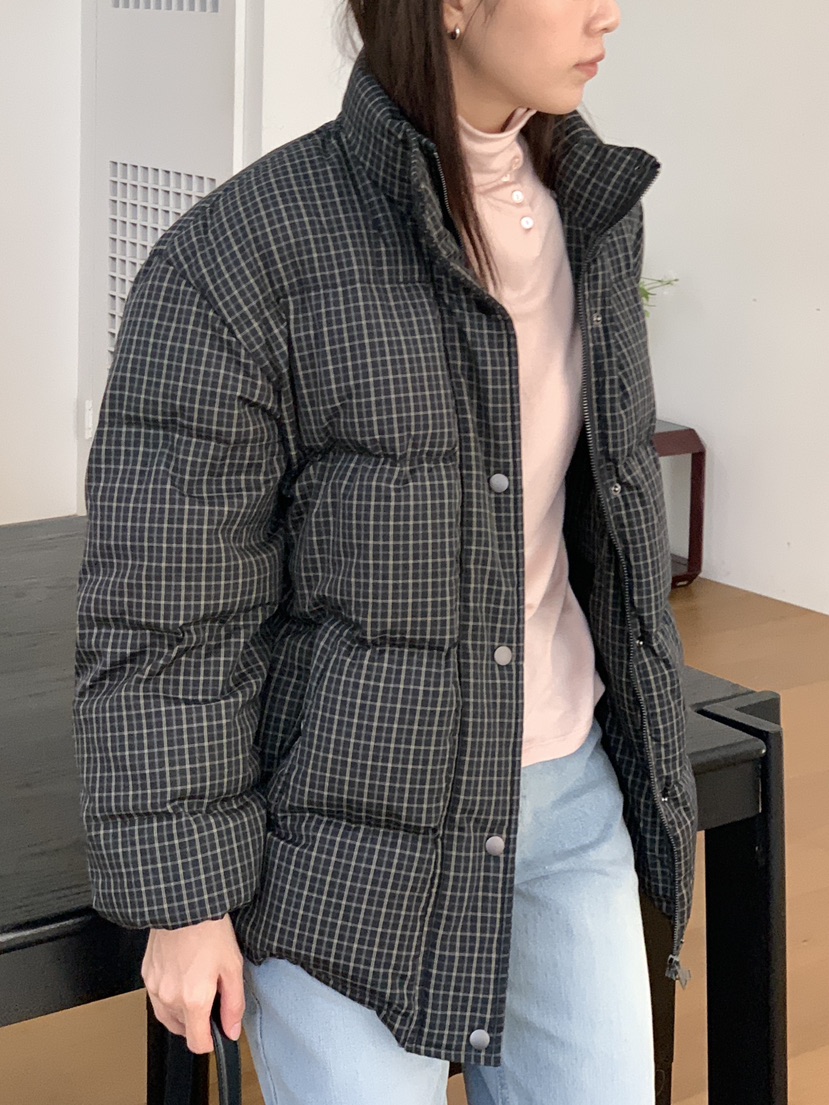 BAKING POWDER韓國代購㊣女裝新款時尚熱賣短款羽絨服填充BAKING POWDER短款羽絨服