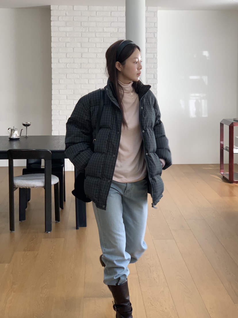 BAKING POWDER韓國代購㊣女裝新款時尚熱賣短款羽絨服填充BAKING POWDER短款羽絨服