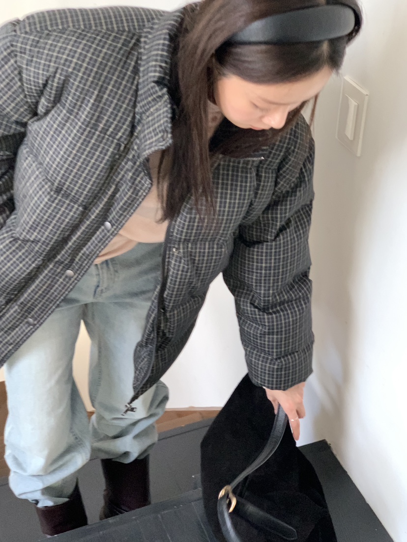 BAKING POWDER韓國代購㊣女裝新款時尚熱賣短款羽絨服填充BAKING POWDER短款羽絨服