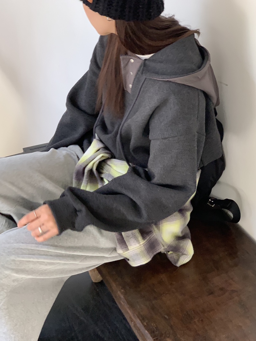 BAKING POWDER韓國代購㊣女裝新品熱賣時尚職業25秋冬衛衣BAKING POWDER衛衣