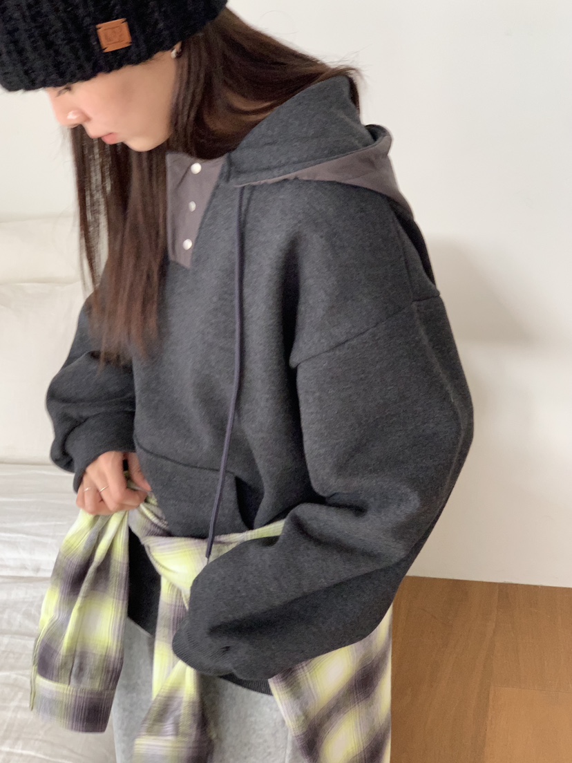 BAKING POWDER韓國代購㊣女裝新品熱賣時尚職業25秋冬衛衣BAKING POWDER衛衣