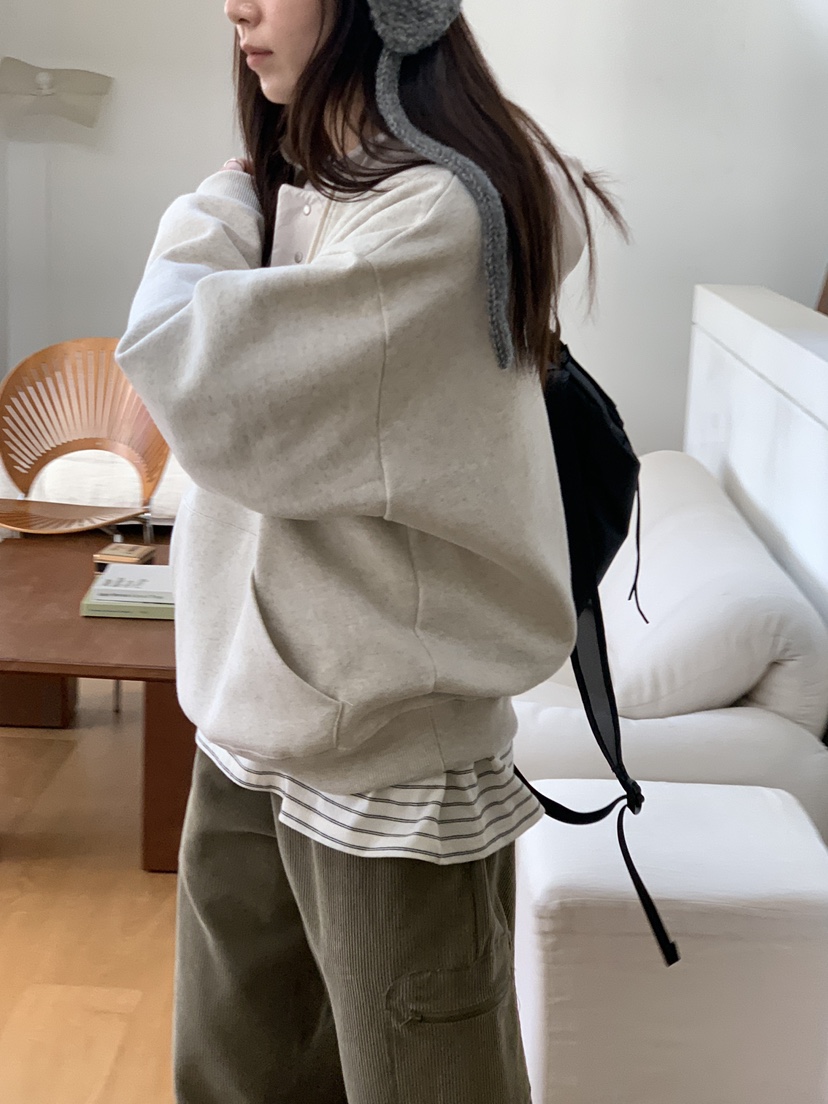 BAKING POWDER韓國代購㊣女裝新品熱賣時尚職業25秋冬衛衣BAKING POWDER衛衣