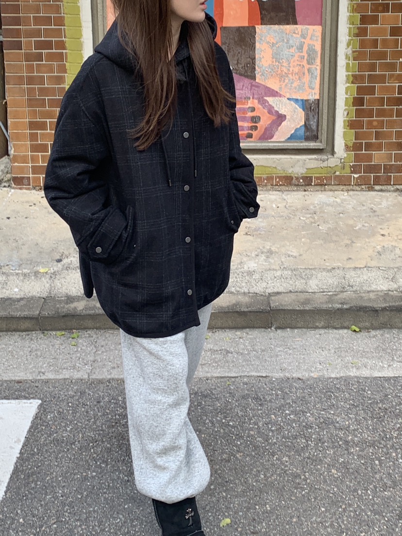 LOGARDEN韓國直郵㊣女士新品真品時尚休閑推薦25秋冬中長款大衣LO GARDEN中長款大衣