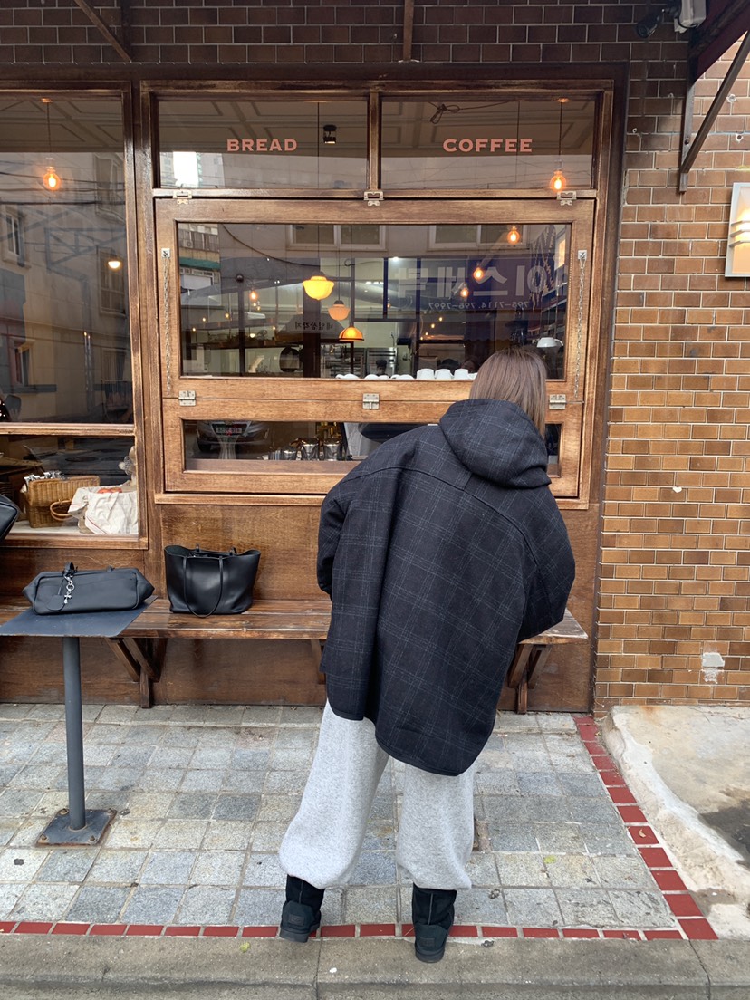 LOGARDEN韓國直郵㊣女士新品真品時尚休閑推薦25秋冬中長款大衣LO GARDEN中長款大衣