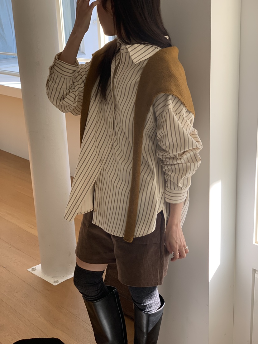 BAKING POWDER東大門㊣直郵女士新款時尚人氣職業襯衫蕾絲衫BAKING POWDER襯衫/蕾絲衫