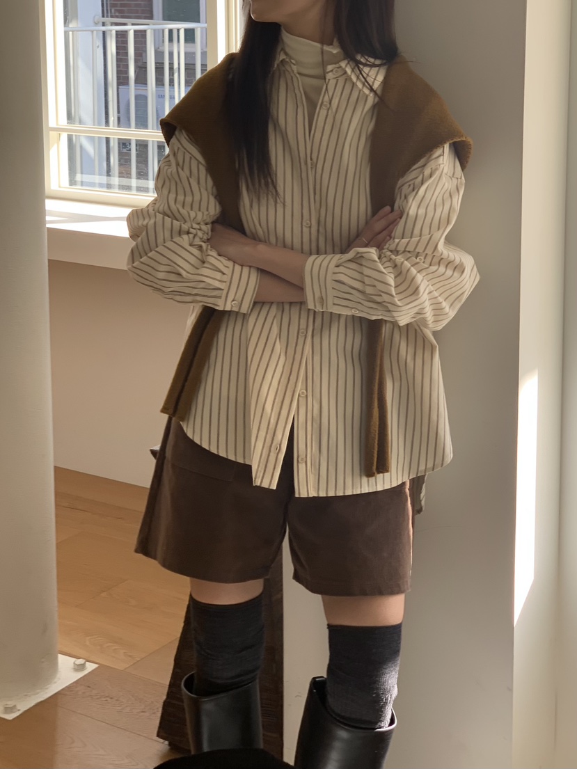 BAKING POWDER東大門㊣直郵女士新款時尚人氣職業襯衫蕾絲衫BAKING POWDER襯衫/蕾絲衫