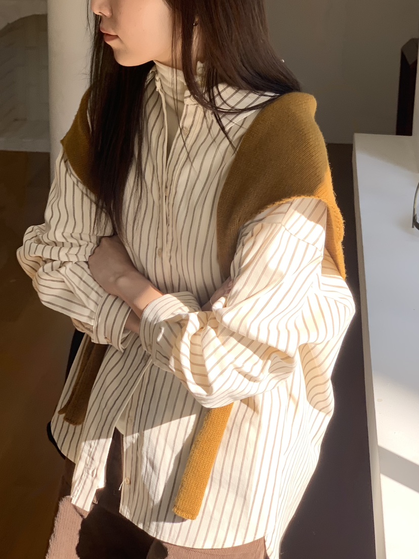 BAKING POWDER東大門㊣直郵女士新款時尚人氣職業襯衫蕾絲衫BAKING POWDER襯衫/蕾絲衫