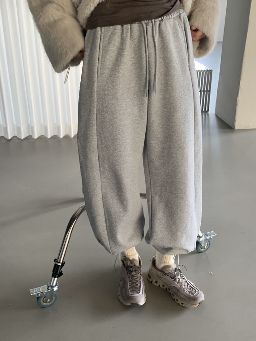 LOGARDEN東大門㊣直郵女士新品職業休閑推薦人氣休閑褲羊毛LO GARDEN休閑褲