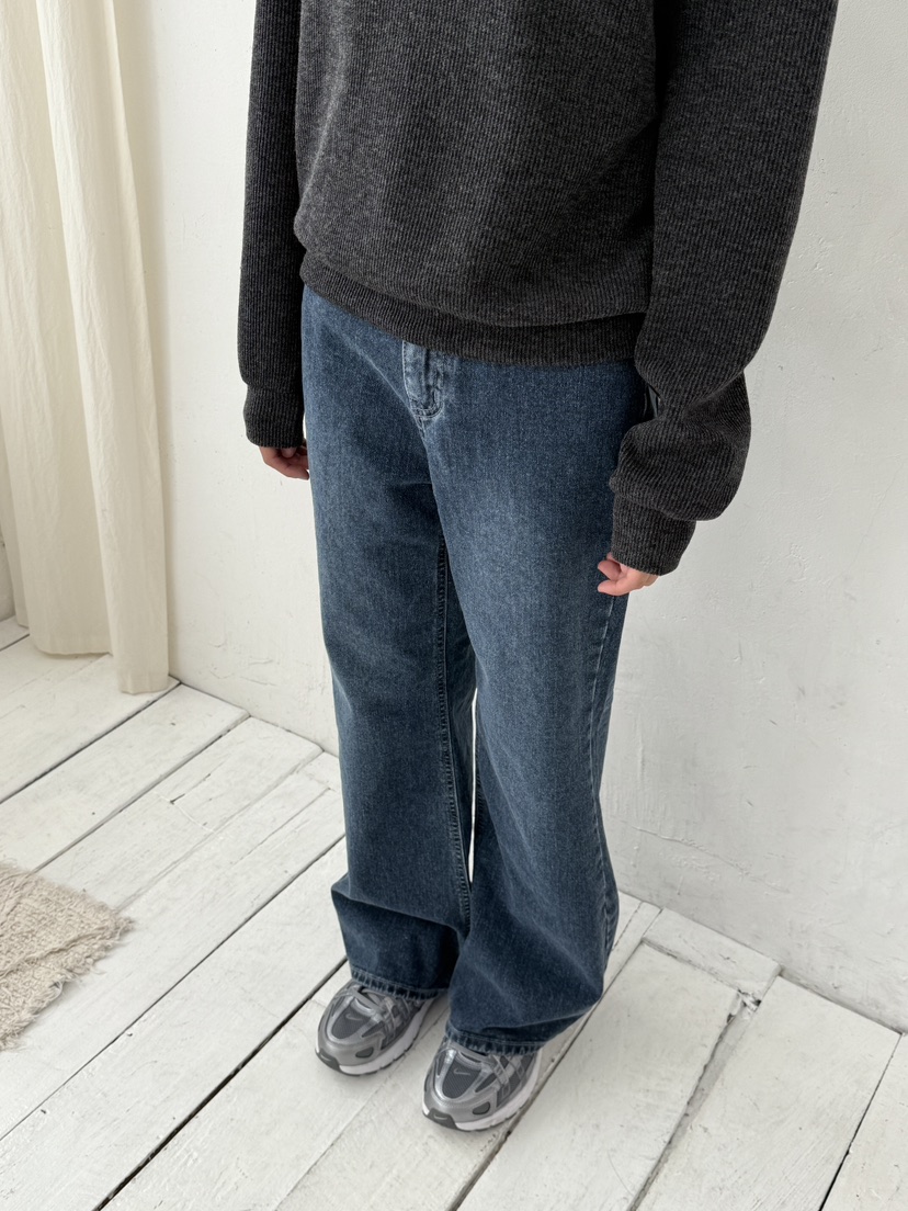 EOMPIT東大門㊣實拍女士新品真品休閑25秋冬推薦時尚牛仔褲EOMPIT牛仔褲