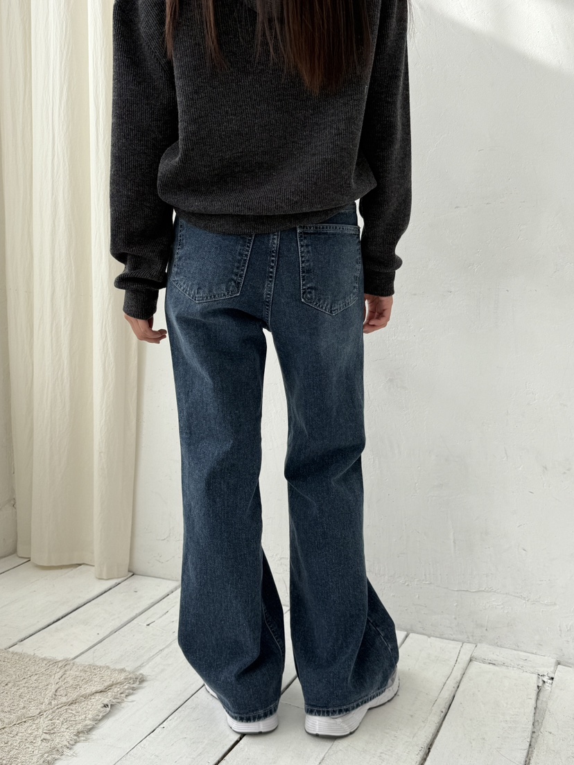 EOMPIT東大門㊣實拍女士新品真品休閑25秋冬推薦時尚牛仔褲EOMPIT牛仔褲