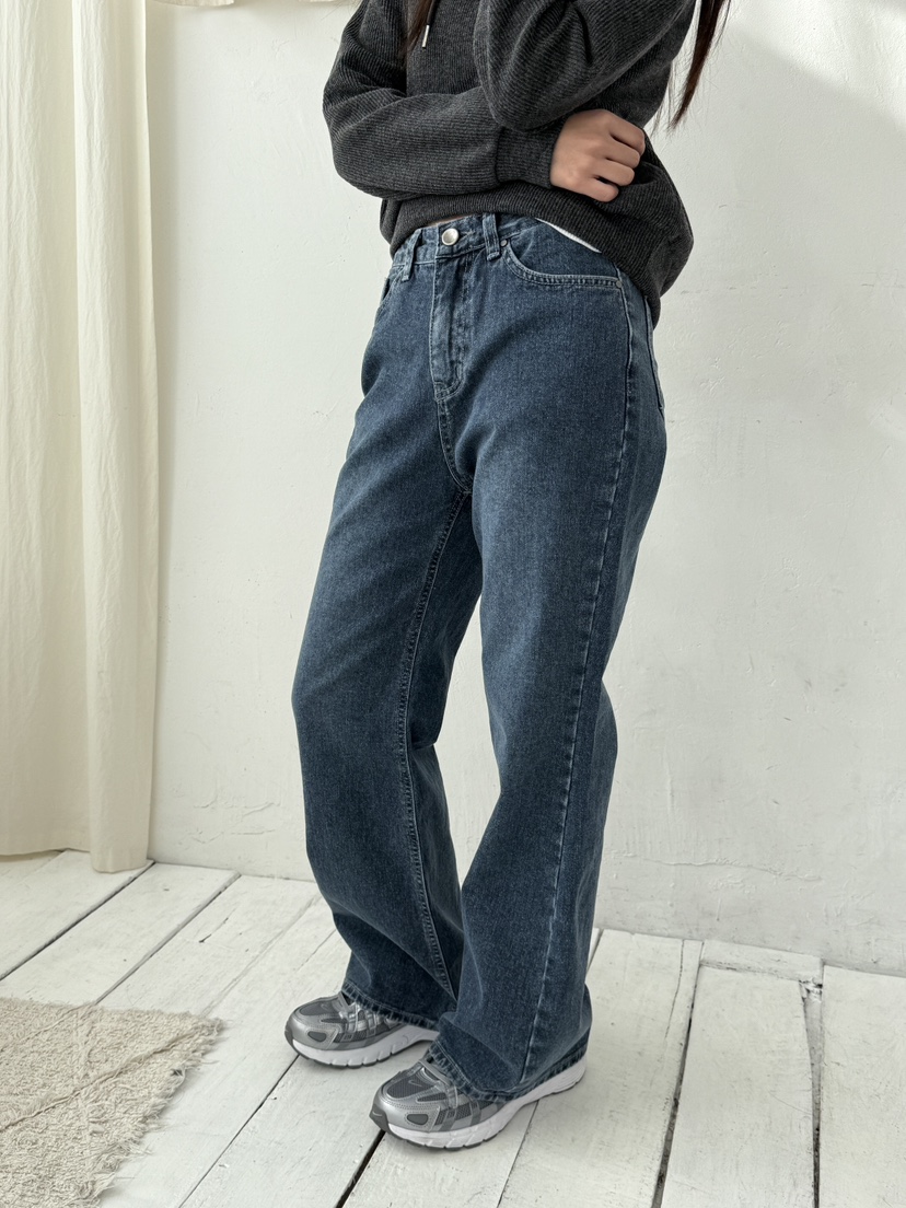 EOMPIT東大門㊣實拍女士新品真品休閑25秋冬推薦時尚牛仔褲EOMPIT牛仔褲