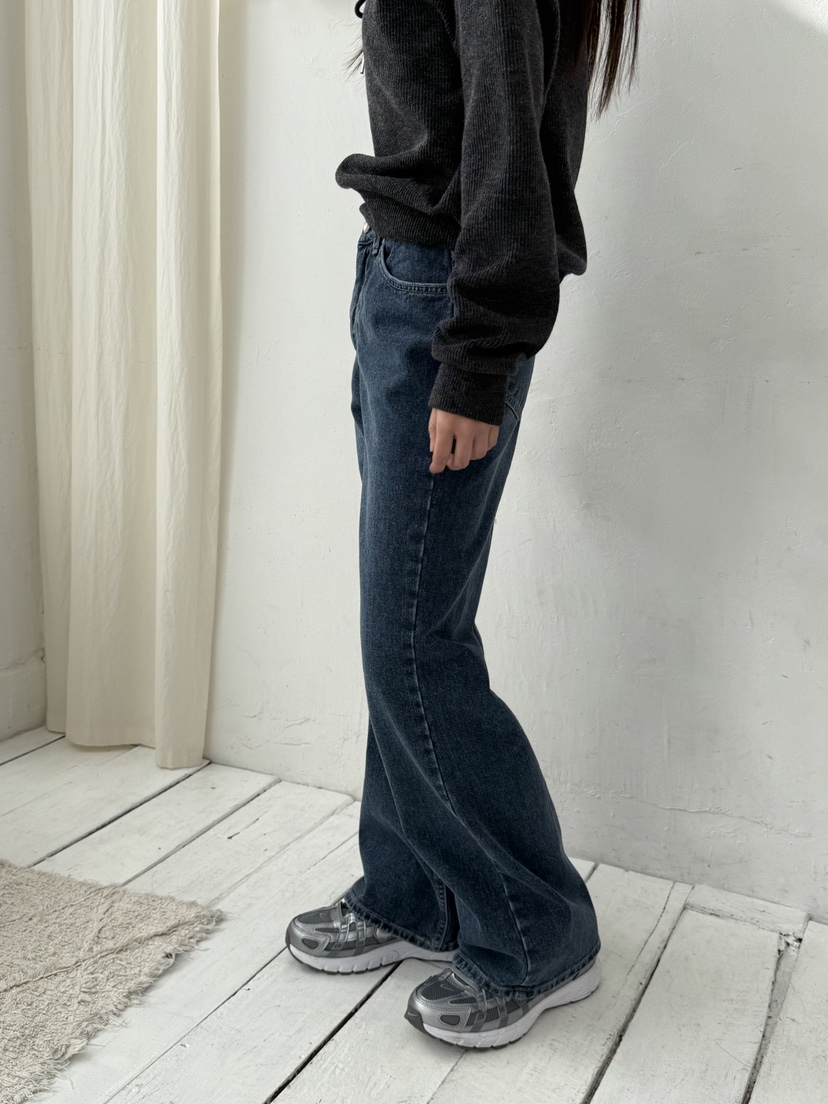 EOMPIT東大門㊣實拍女士新品真品休閑25秋冬推薦時尚牛仔褲EOMPIT牛仔褲