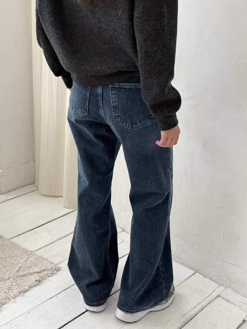 EOMPIT東大門㊣實拍女士新品真品休閑25秋冬推薦時尚牛仔褲EOMPIT牛仔褲