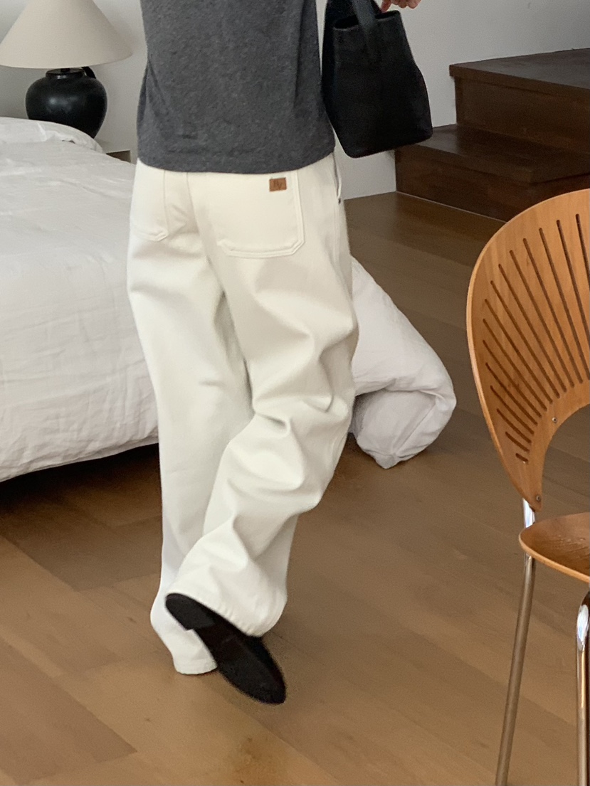 BAKING POWDER東大門㊣實拍女士新款25秋冬人氣時尚牛仔褲BAKING POWDER牛仔褲