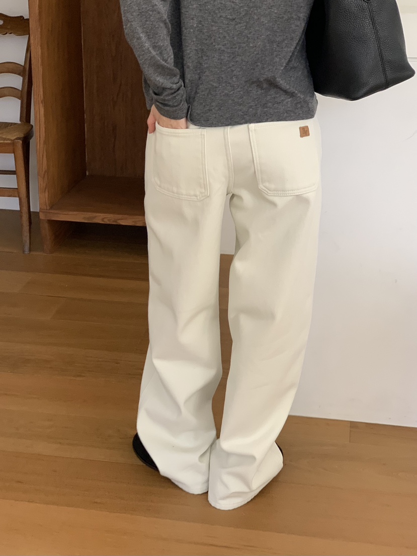 BAKING POWDER東大門㊣實拍女士新款25秋冬人氣時尚牛仔褲BAKING POWDER牛仔褲