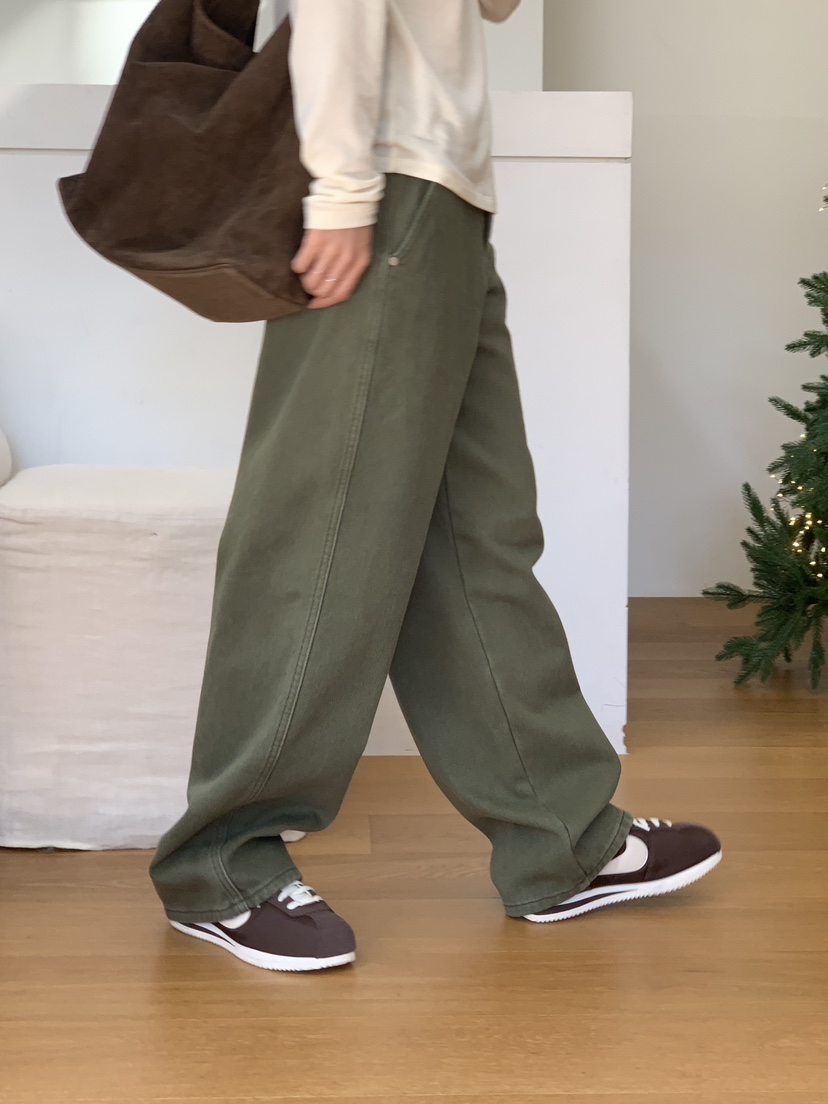 BAKING POWDER東大門㊣實拍女士新款25秋冬人氣時尚牛仔褲BAKING POWDER牛仔褲