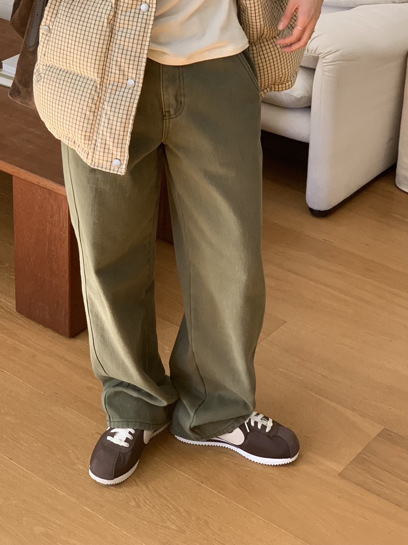 BAKING POWDER東大門㊣實拍女士新款25秋冬人氣時尚牛仔褲BAKING POWDER牛仔褲