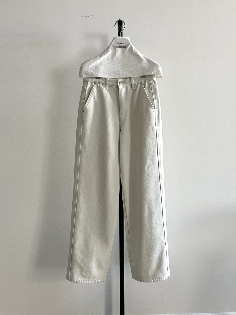 BAKING POWDER東大門㊣實拍女士新款25秋冬人氣時尚牛仔褲BAKING POWDER牛仔褲圖色1