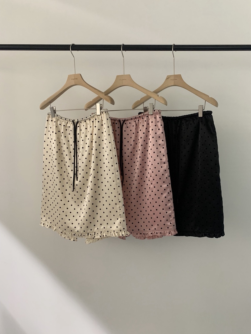 LOGARDEN東大門㊣直郵女裝新品真品休閑25秋冬半身裙中短裙羊毛LO GARDEN半身裙/中短裙圖色2左二色