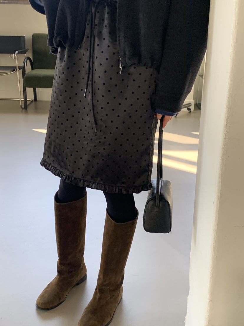 LOGARDEN東大門㊣直郵女裝新品真品休閑25秋冬半身裙中短裙羊毛LO GARDEN半身裙/中短裙圖色3