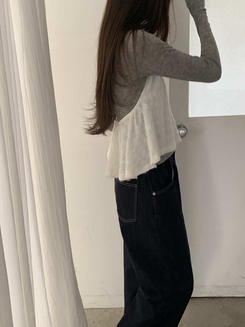 LOGARDEN韓國代購㊣女裝新品休閑人氣時尚真品職業吊帶背心LO GARDEN吊帶/背心