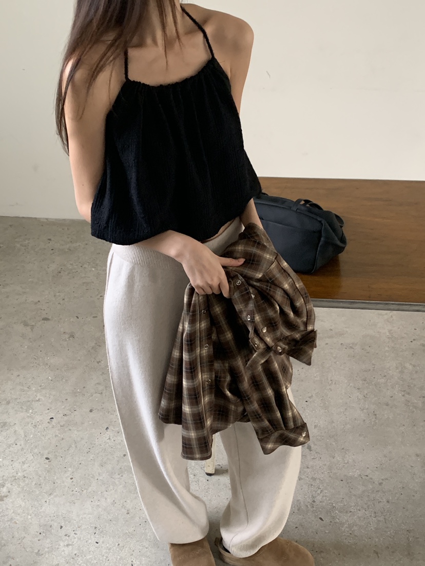 LOGARDEN韓國代購㊣女裝新品休閑人氣時尚真品職業吊帶背心LO GARDEN吊帶/背心