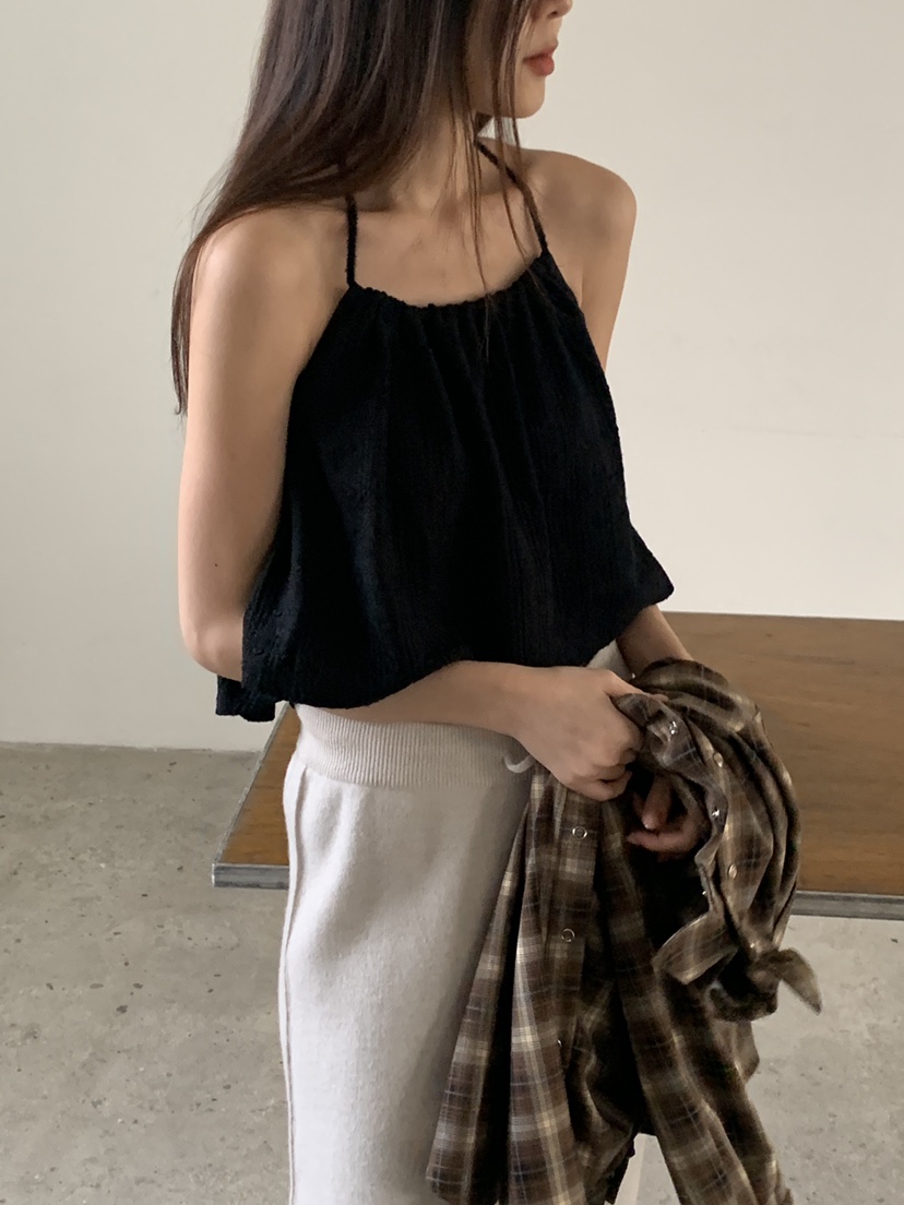 LOGARDEN韓國代購㊣女裝新品休閑人氣時尚真品職業吊帶背心LO GARDEN吊帶/背心