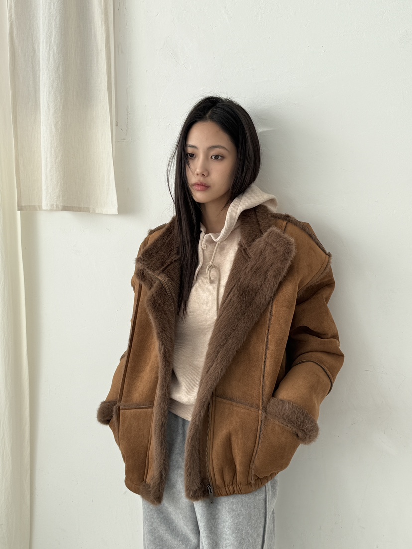 EOMPIT東大門㊣代購女裝新品職業休閑熱賣人氣25秋冬真品夾克EOMPIT夾克