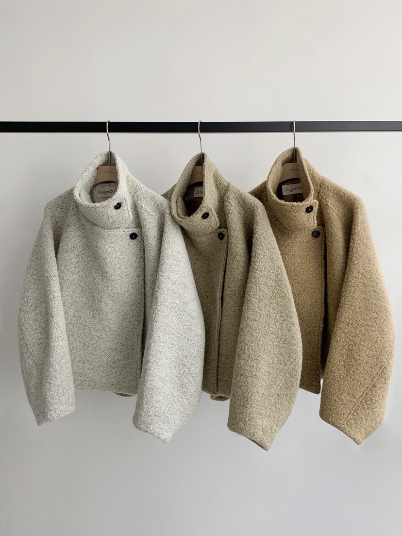 LOGARDEN東大門㊣代購女裝新款人氣時尚真品推薦短款大衣羊駝LO GARDEN短款大衣